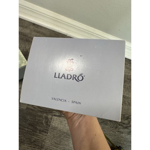 Lladro Santa's Workshop Little Aviator 1996 Ornament Mint In Box 6502 Vintage - Picture 9 of 12